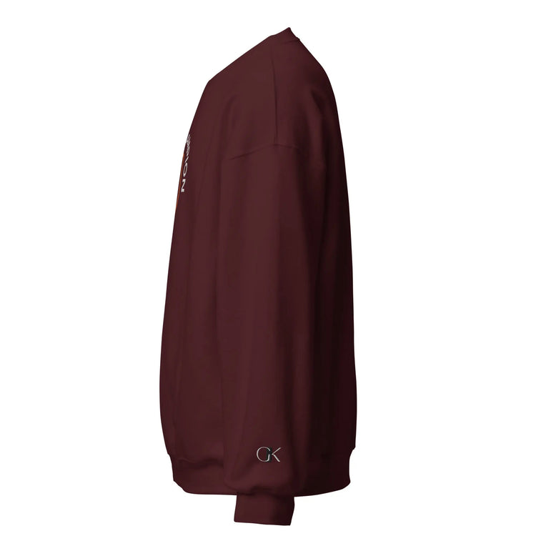 Eco-Champion | Embroidered Sweatshirt GeorgeKenny Design