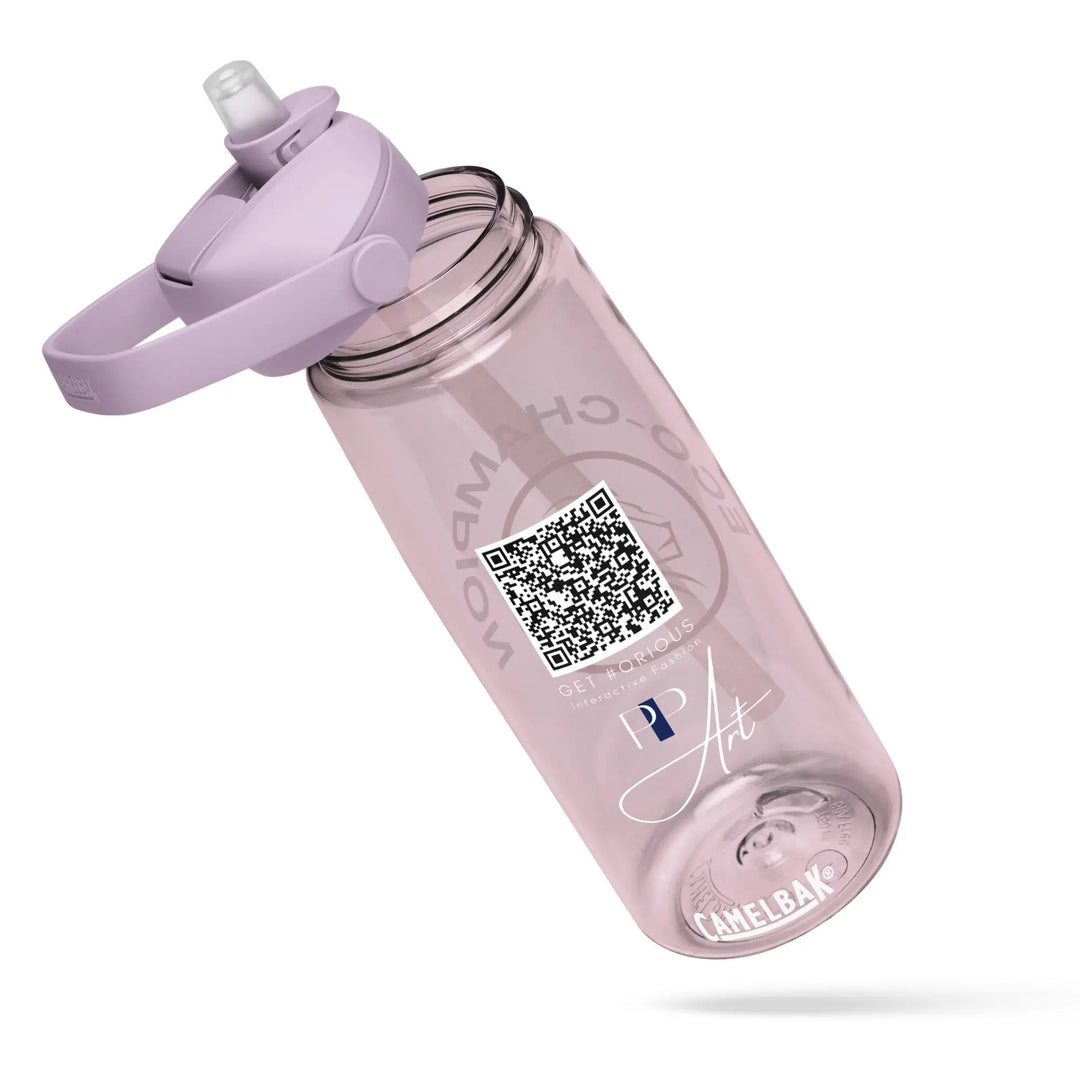 Eco Champion | Flip straw water bottle GeorgeKenny Design