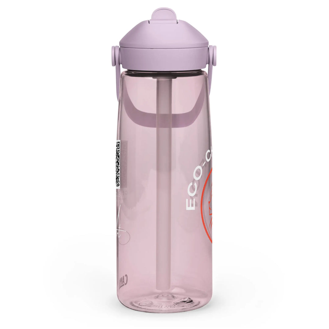 Eco Champion | Flip straw water bottle GeorgeKenny Design