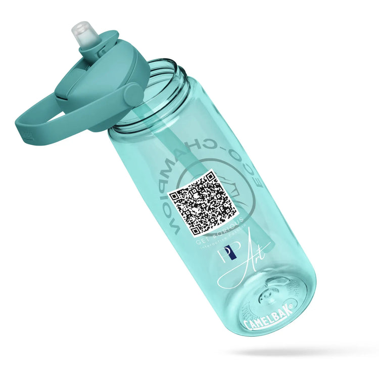 Eco Champion | Flip straw water bottle GeorgeKenny Design