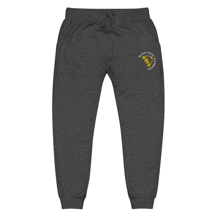 Electric Carbon | Embroidered fleece sweatpants GeorgeKenny Design