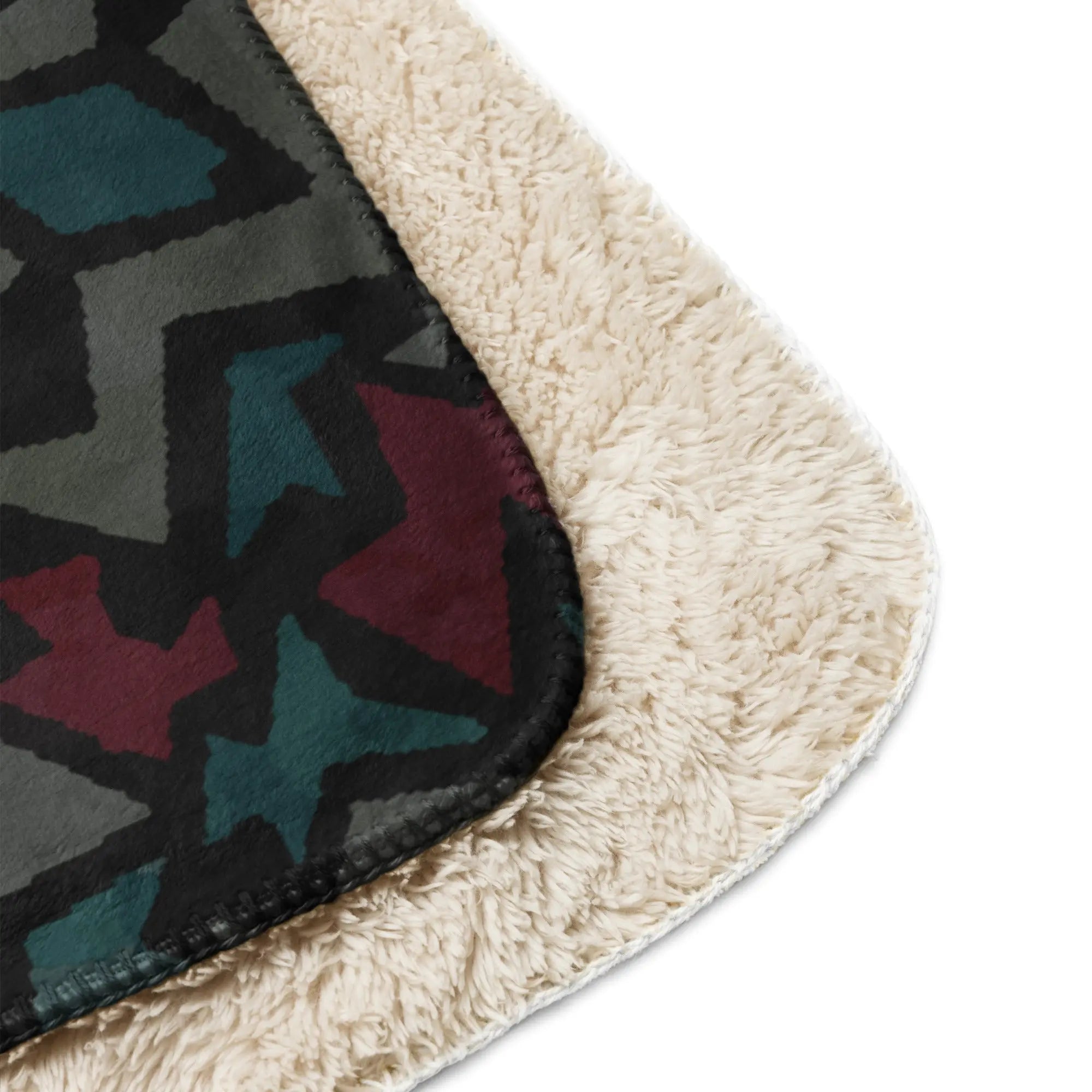 Lounging Pen | Sherpa blanket GeorgeKenny Design