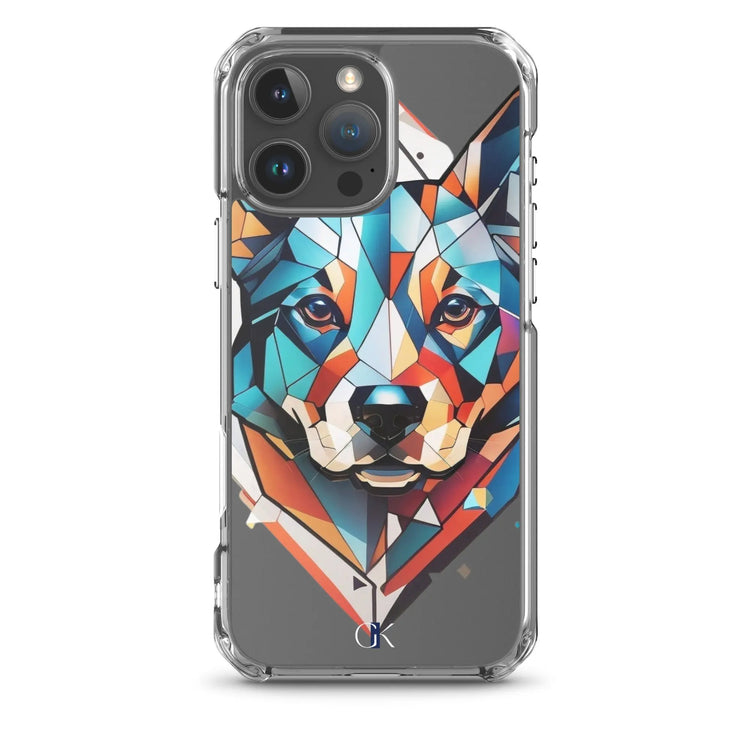 Mans Best Friend | MagSafe® clear case for iPhone® GeorgeKenny Design