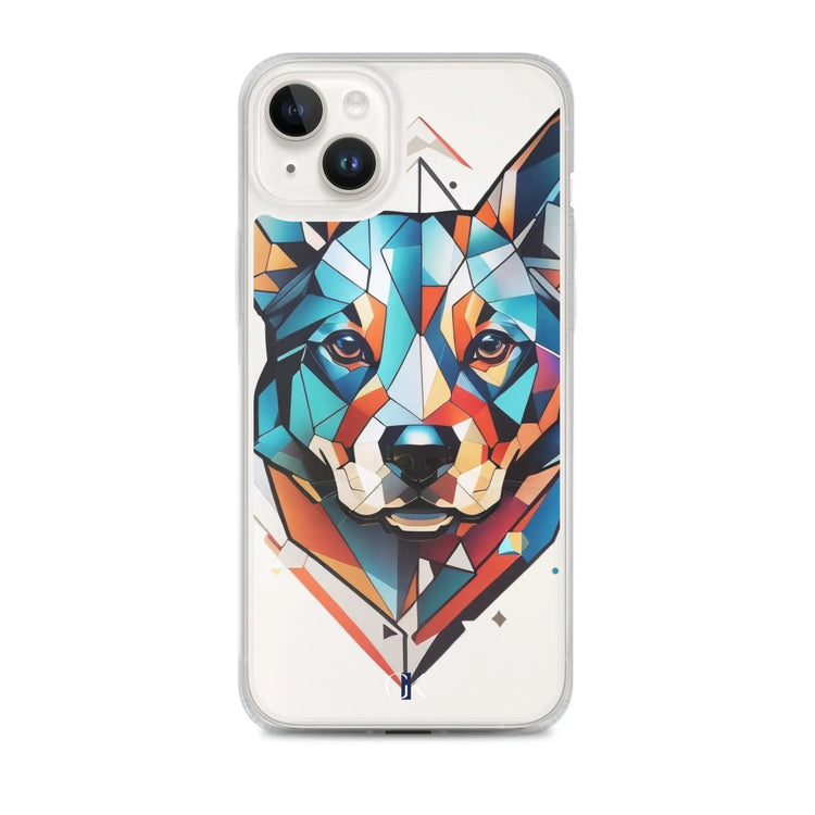 Mans Best Friend | MagSafe® clear case for iPhone® GeorgeKenny Design