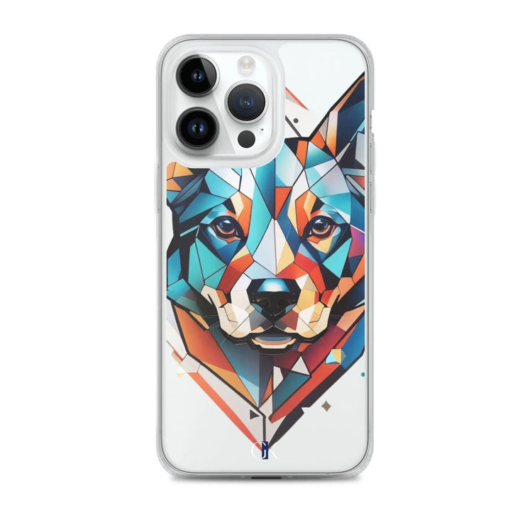 Mans Best Friend | MagSafe® clear case for iPhone® GeorgeKenny Design