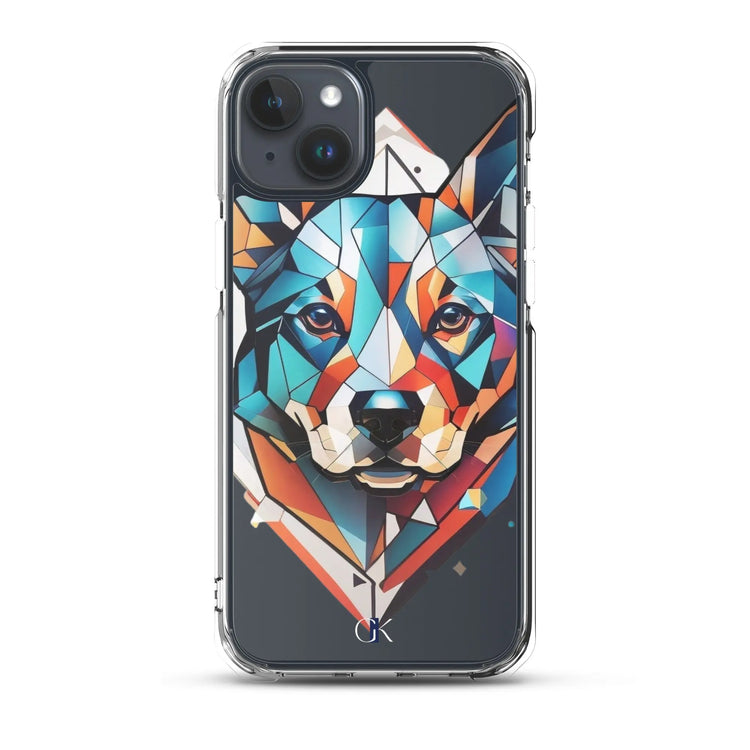 Mans Best Friend | MagSafe® clear case for iPhone® GeorgeKenny Design