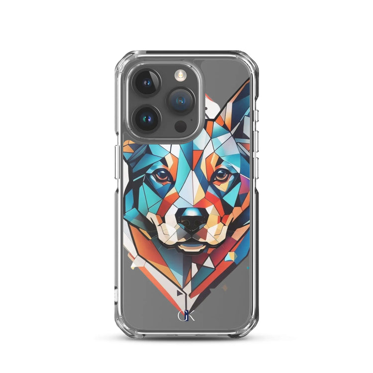 Mans Best Friend | MagSafe® clear case for iPhone® GeorgeKenny Design