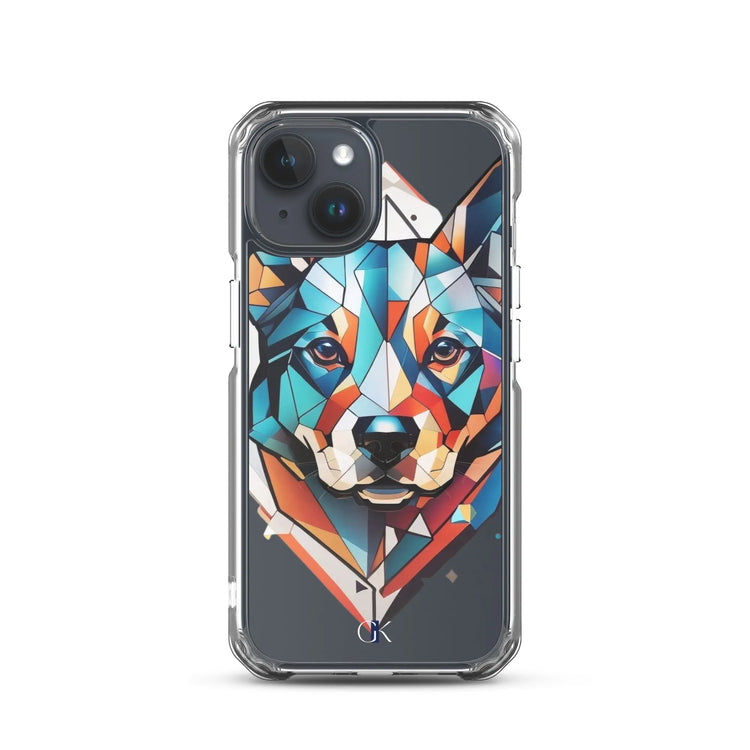 Mans Best Friend | MagSafe® clear case for iPhone® GeorgeKenny Design