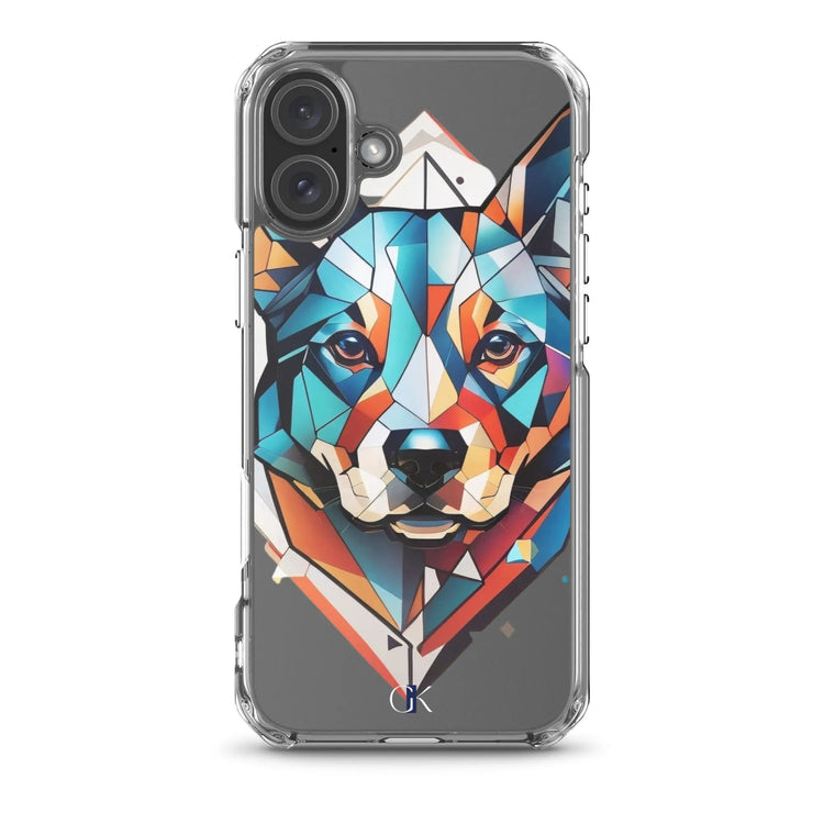 Mans Best Friend | MagSafe® clear case for iPhone® GeorgeKenny Design