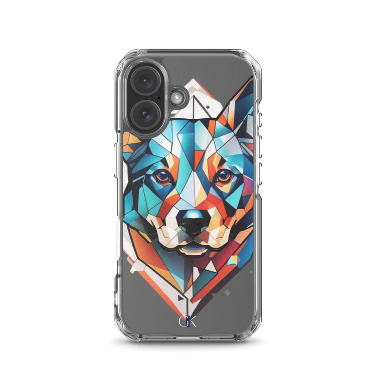 Mans Best Friend | MagSafe® clear case for iPhone® GeorgeKenny Design