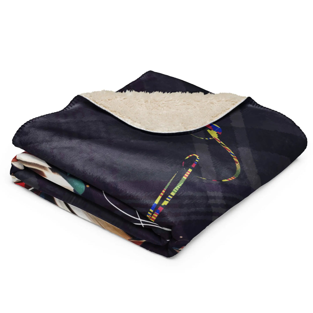 Sherpa blanket GeorgeKenny Design