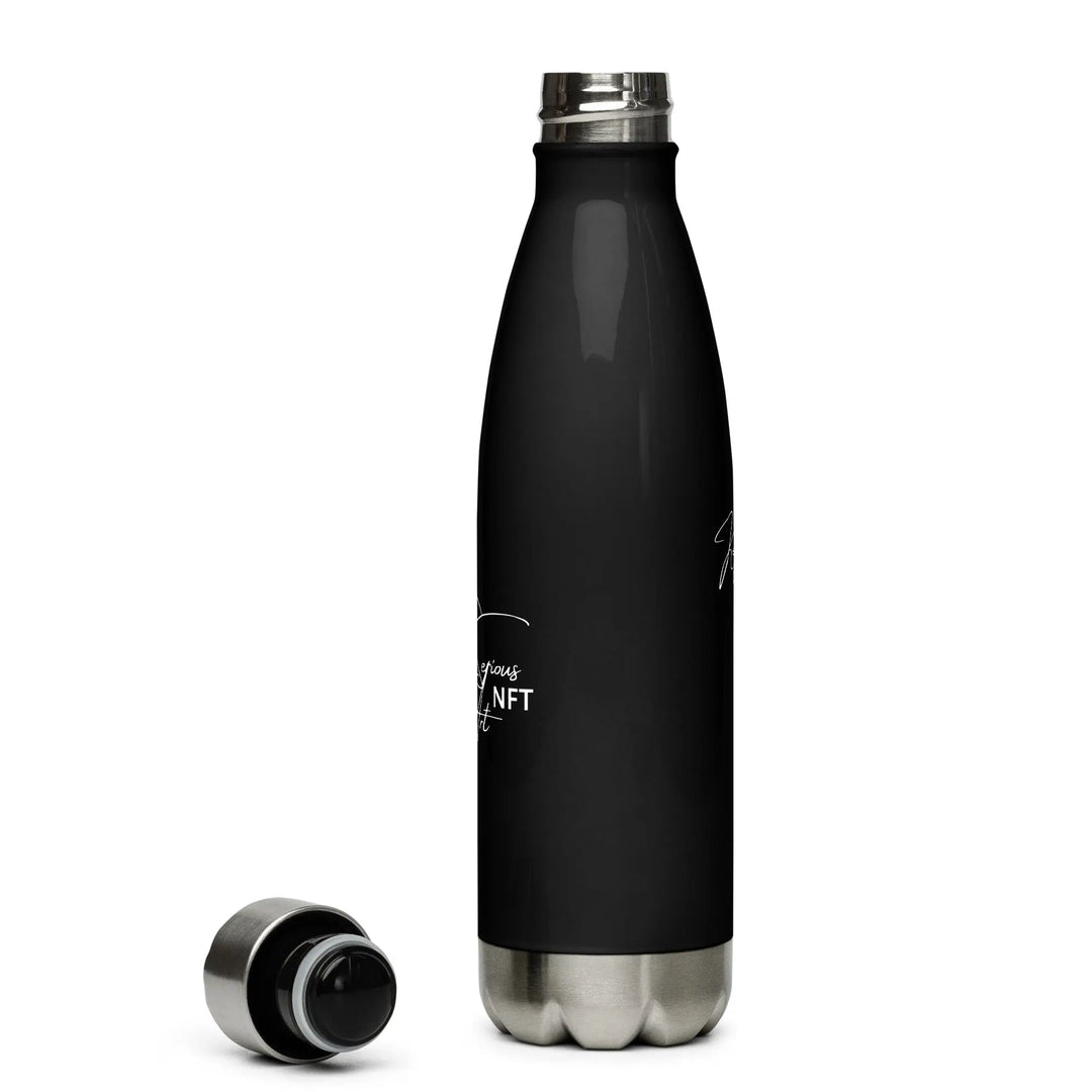 Stainless Steel Water Bottle | Black GeorgeKenny Design