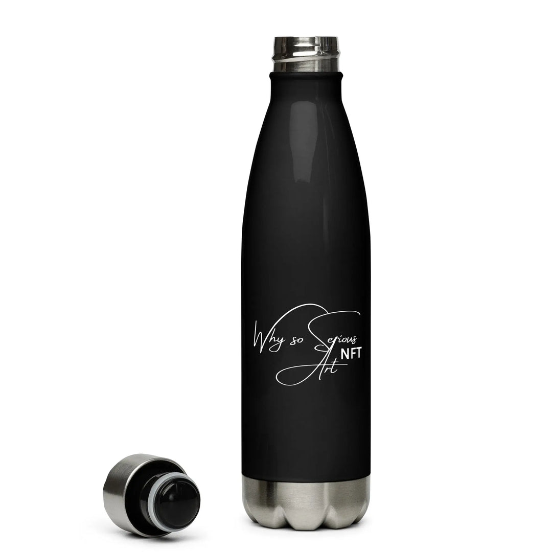Stainless Steel Water Bottle | Black GeorgeKenny Design