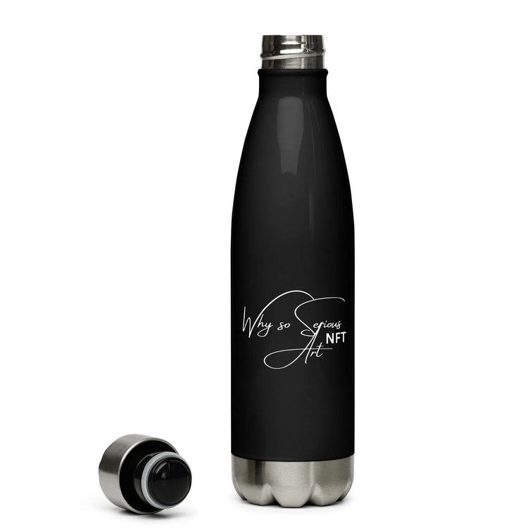 Stainless Steel Water Bottle | Black GeorgeKenny Design