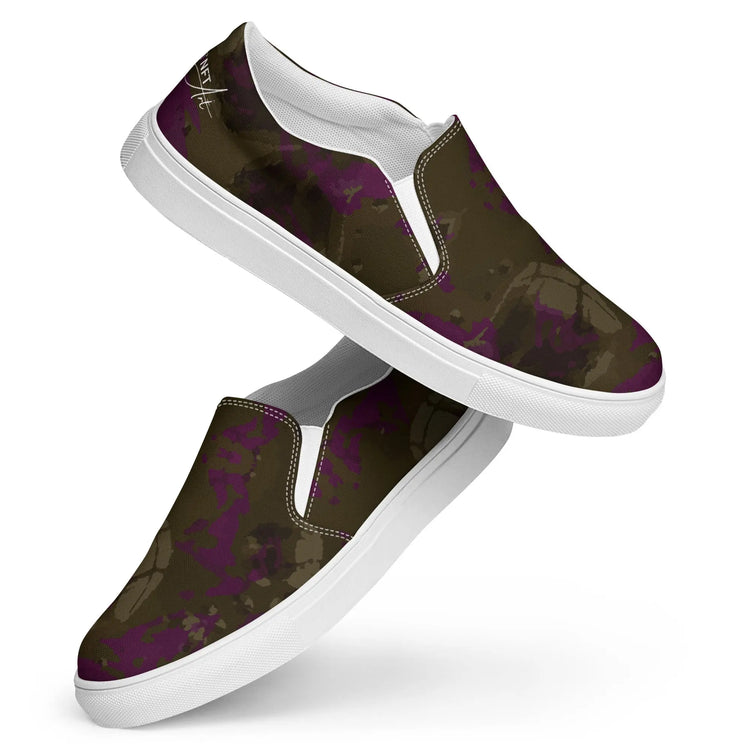 Womens slip-on canvas shoes GeorgeKenny Design
