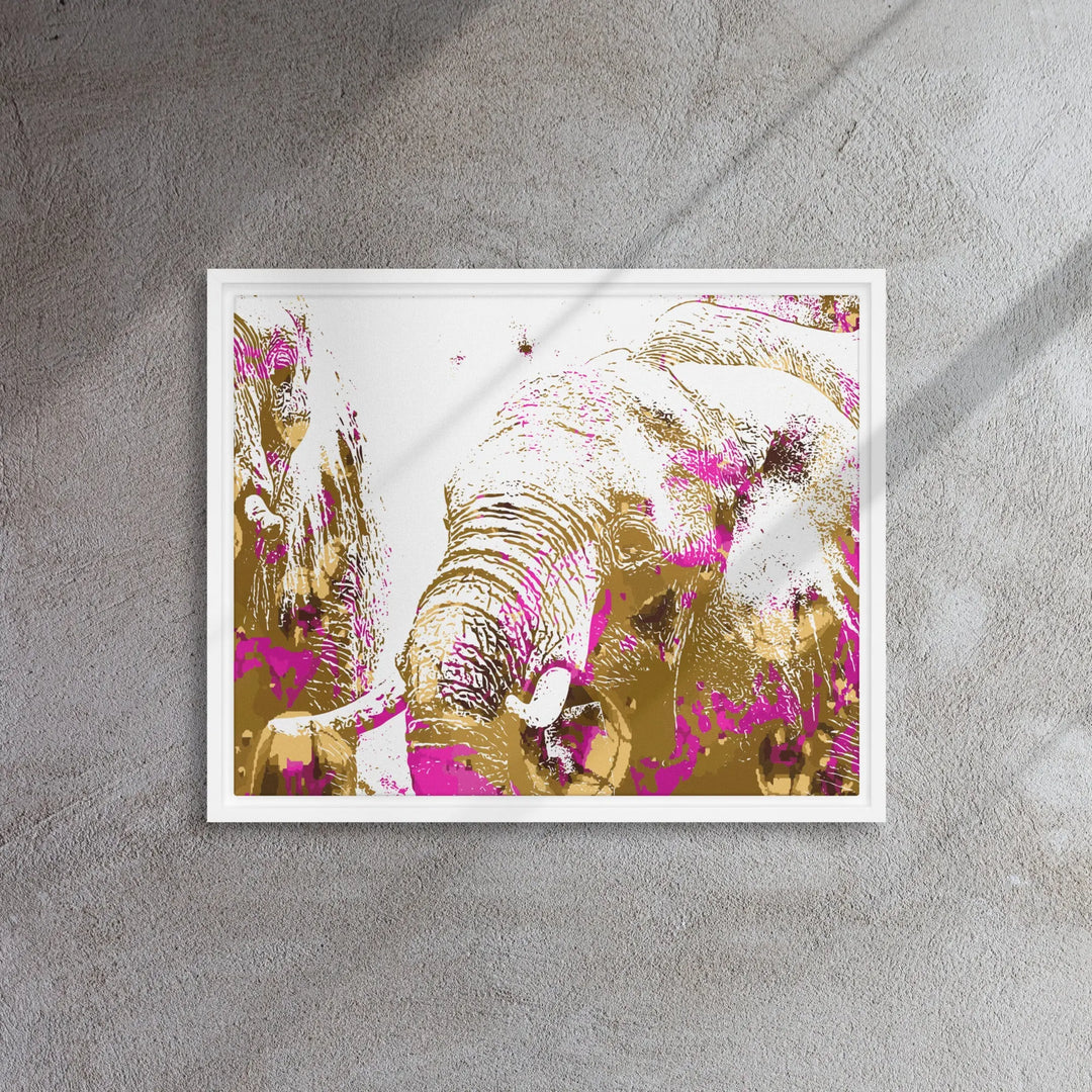 Framed canvas Print - Landscape NFT Art - Personalised GeorgeKenny Design