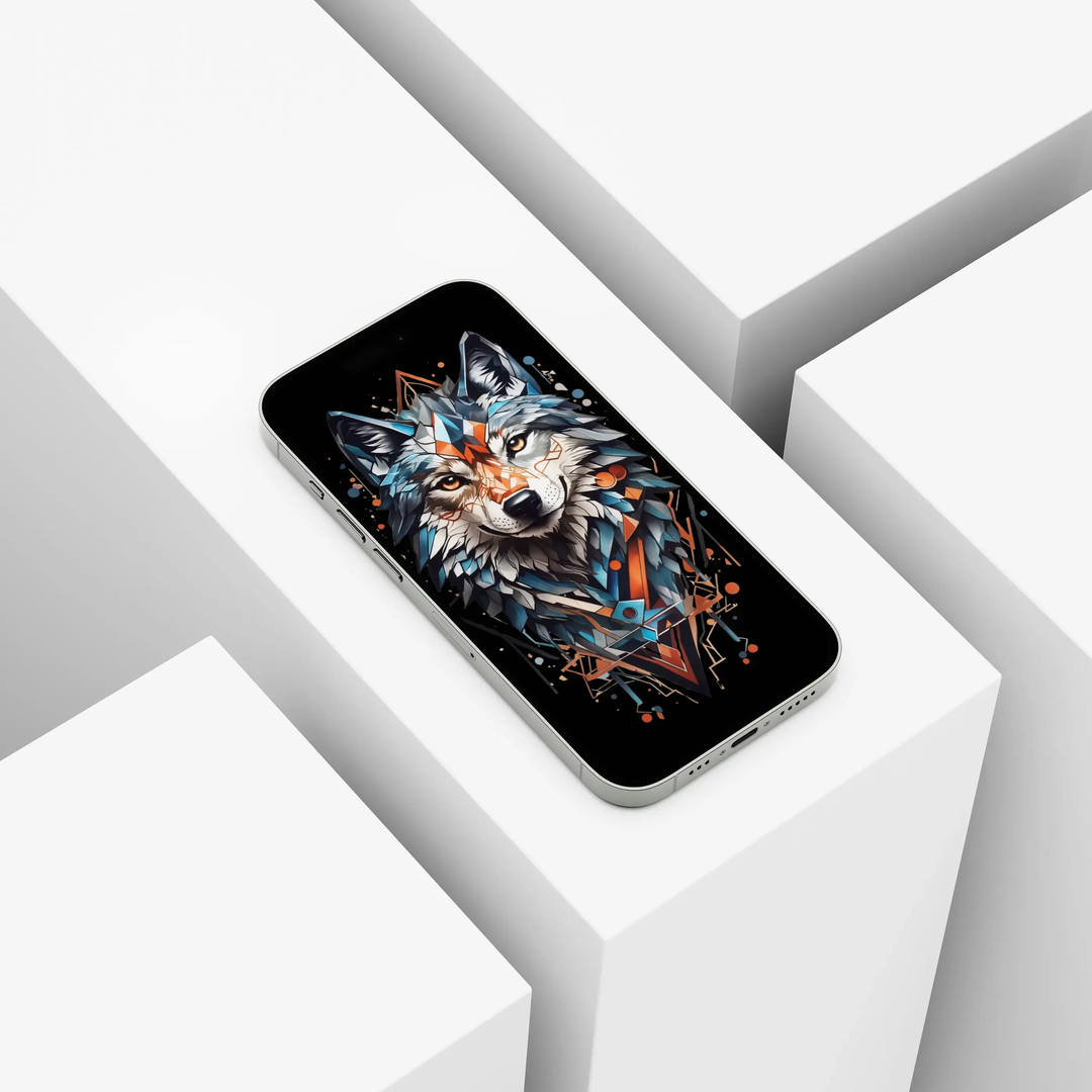 1 Art |  1 Tree | Geometric Wolf GeorgeKenny Design