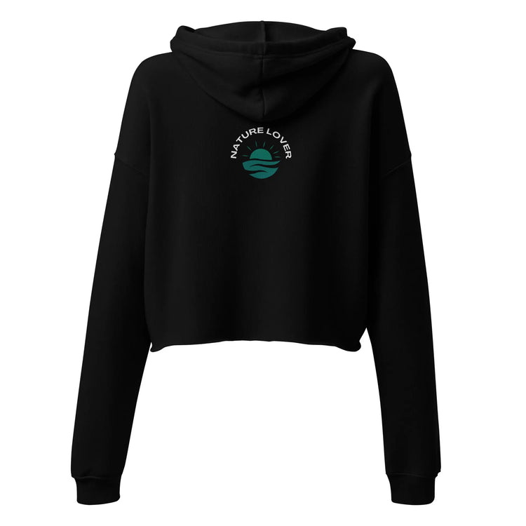 ATGF | Crop Hoodie | Nature Lover GeorgeKenny Design