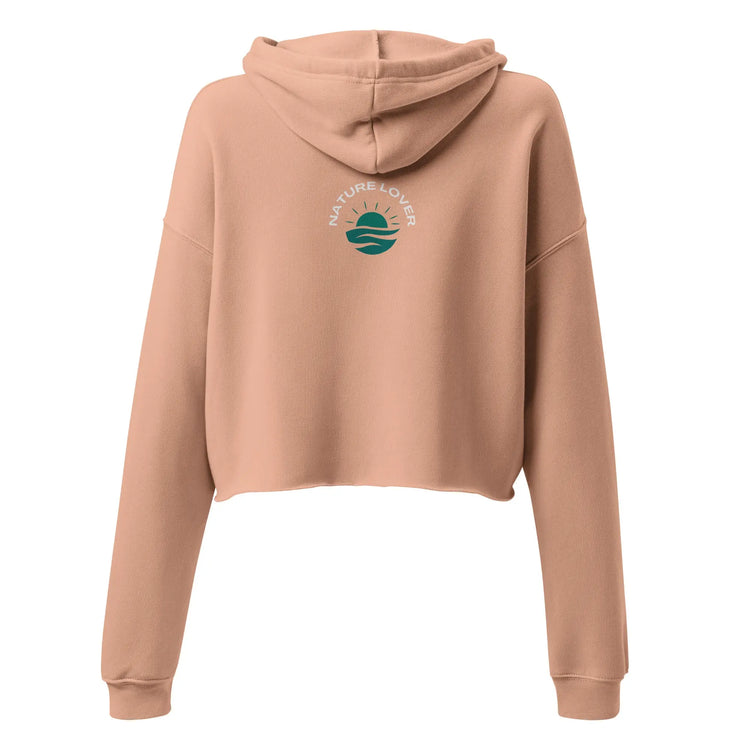 ATGF | Crop Hoodie | Nature Lover GeorgeKenny Design