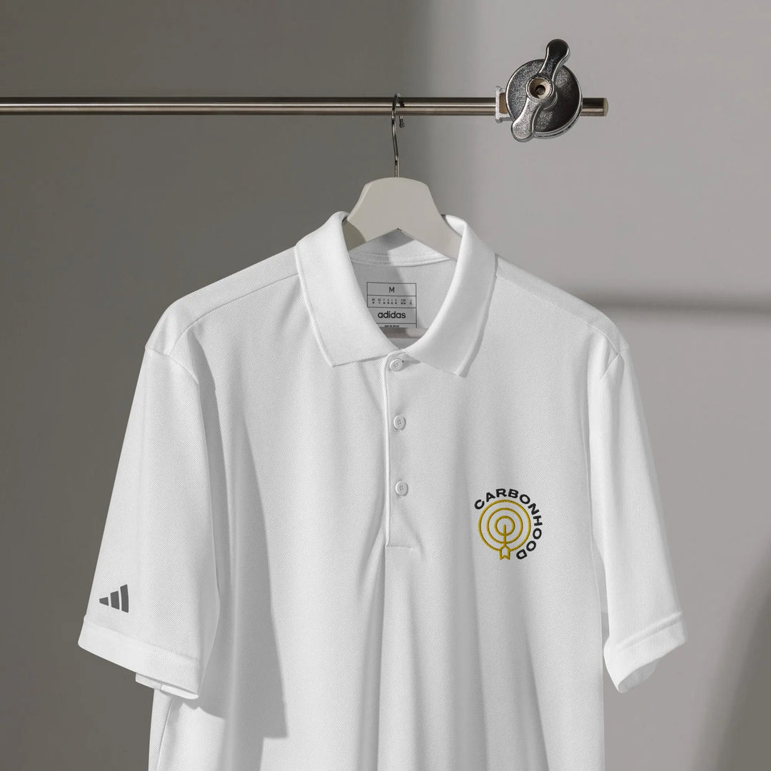 Adidas sport polo | Carbon Hood GeorgeKenny Design