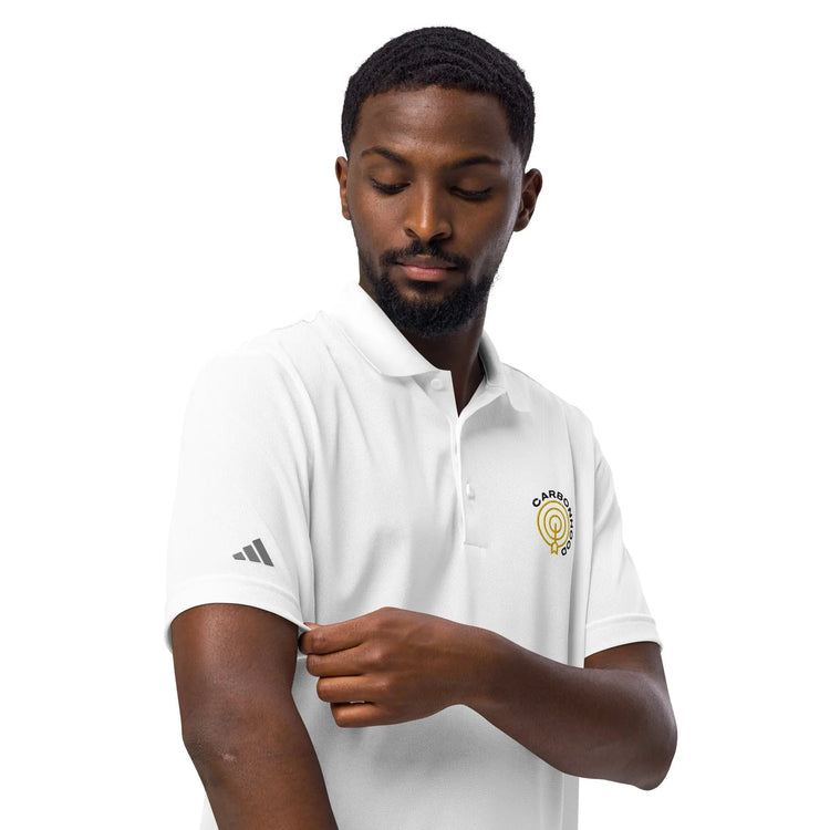 Adidas sport polo | Carbon Hood GeorgeKenny Design
