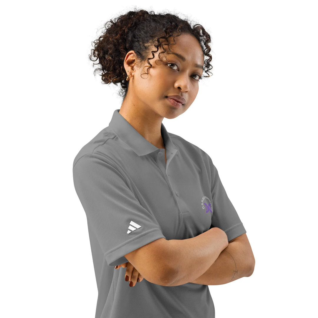 Adidas sport polo | Carbon Hood GeorgeKenny Design