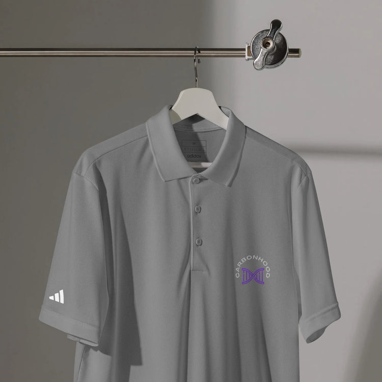 Adidas sport polo | Carbon Hood GeorgeKenny Design