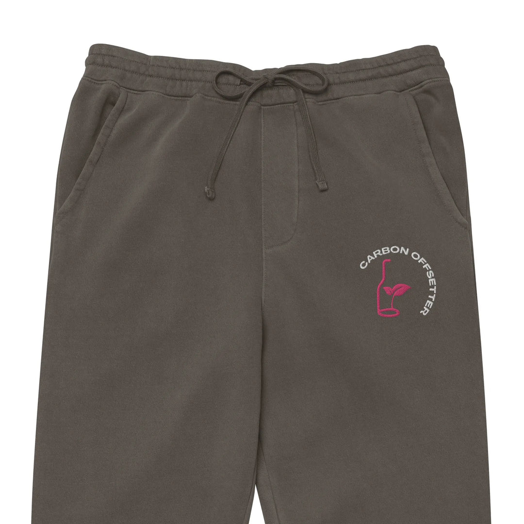 Carbon Offsetter Embroided | Pigment-dyed sweatpants GeorgeKenny Design