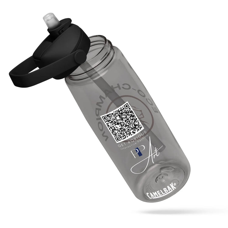 Eco Champion | Flip straw water bottle GeorgeKenny Design