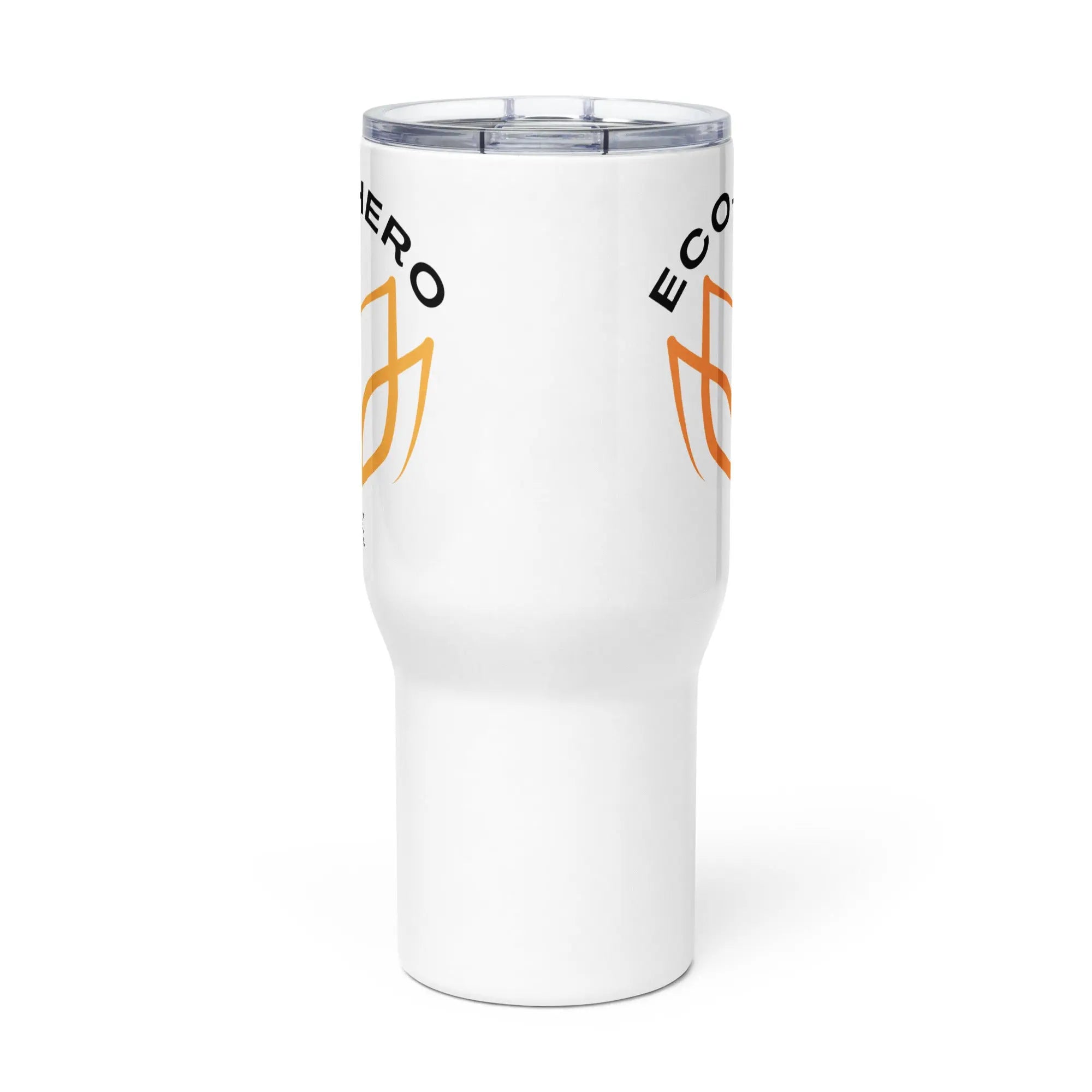 Eco Hero | Travel mug with a handle GeorgeKenny Design
