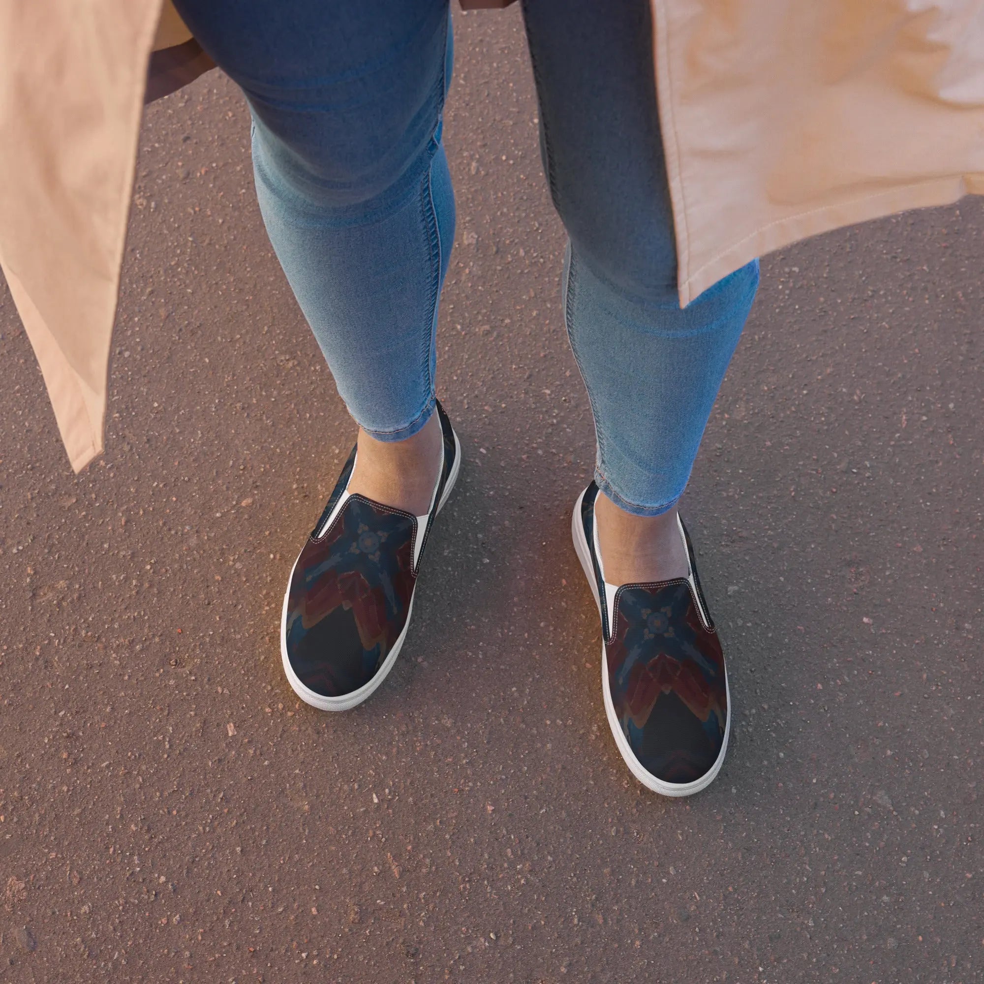 Eco-Hero | Women’s slip-on canvas shoes GeorgeKenny Design