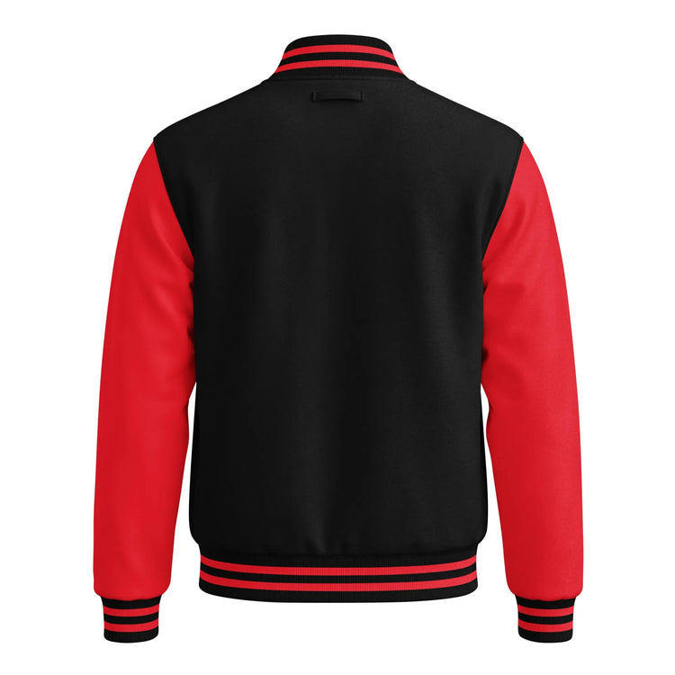 Heavyweight letterman jacket | Carbon Hood GeorgeKenny Design