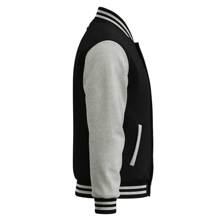 Heavyweight letterman jacket | Carbon Hood GeorgeKenny Design