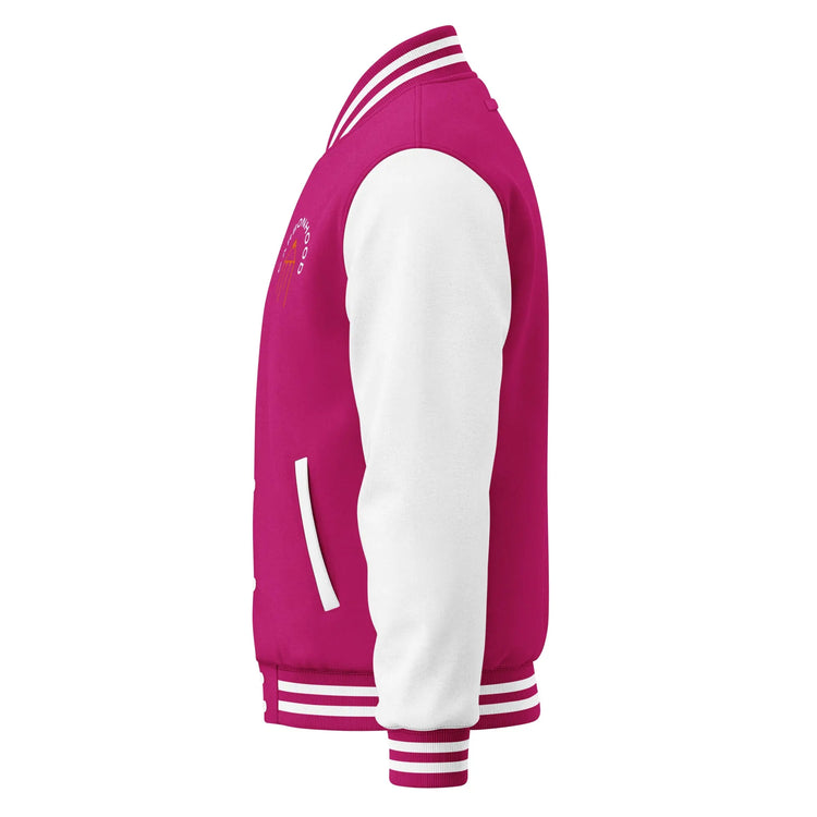 Heavyweight letterman jacket | Carbon Hood GeorgeKenny Design