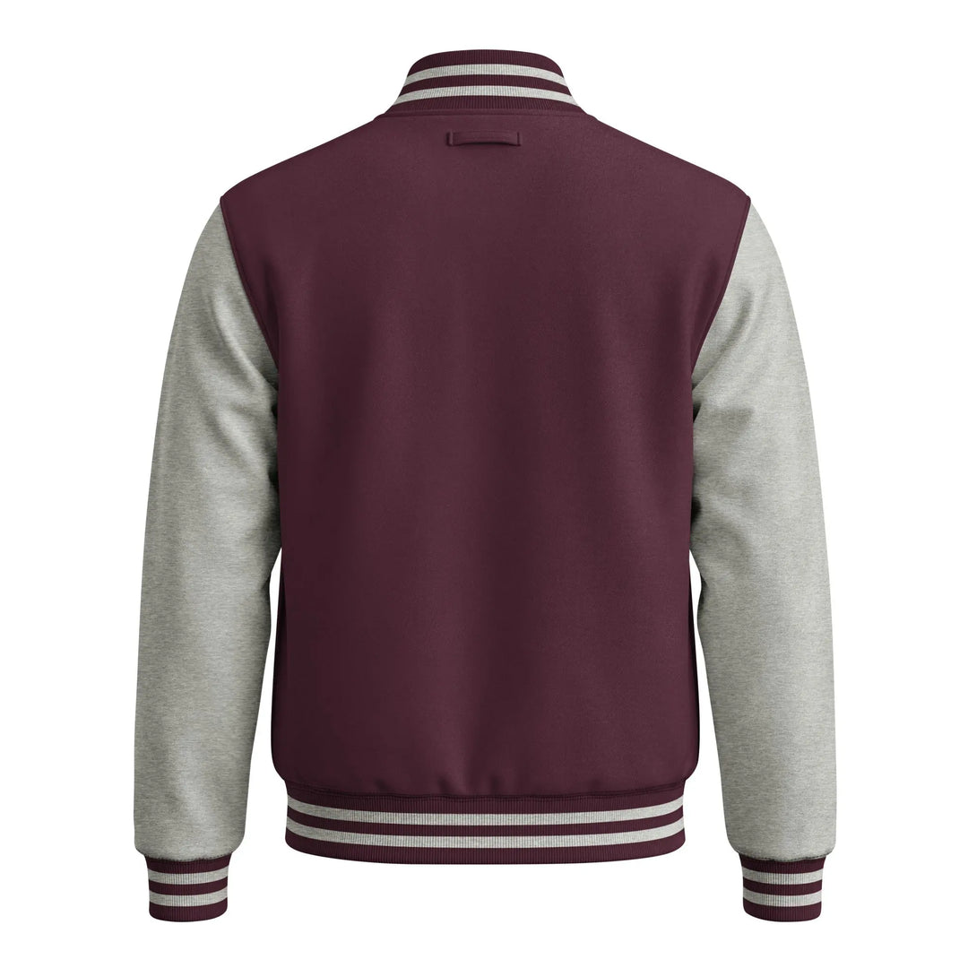 Heavyweight letterman jacket | Carbon Hood GeorgeKenny Design