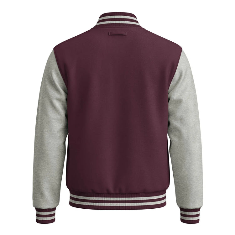 Heavyweight letterman jacket | Carbon Hood GeorgeKenny Design