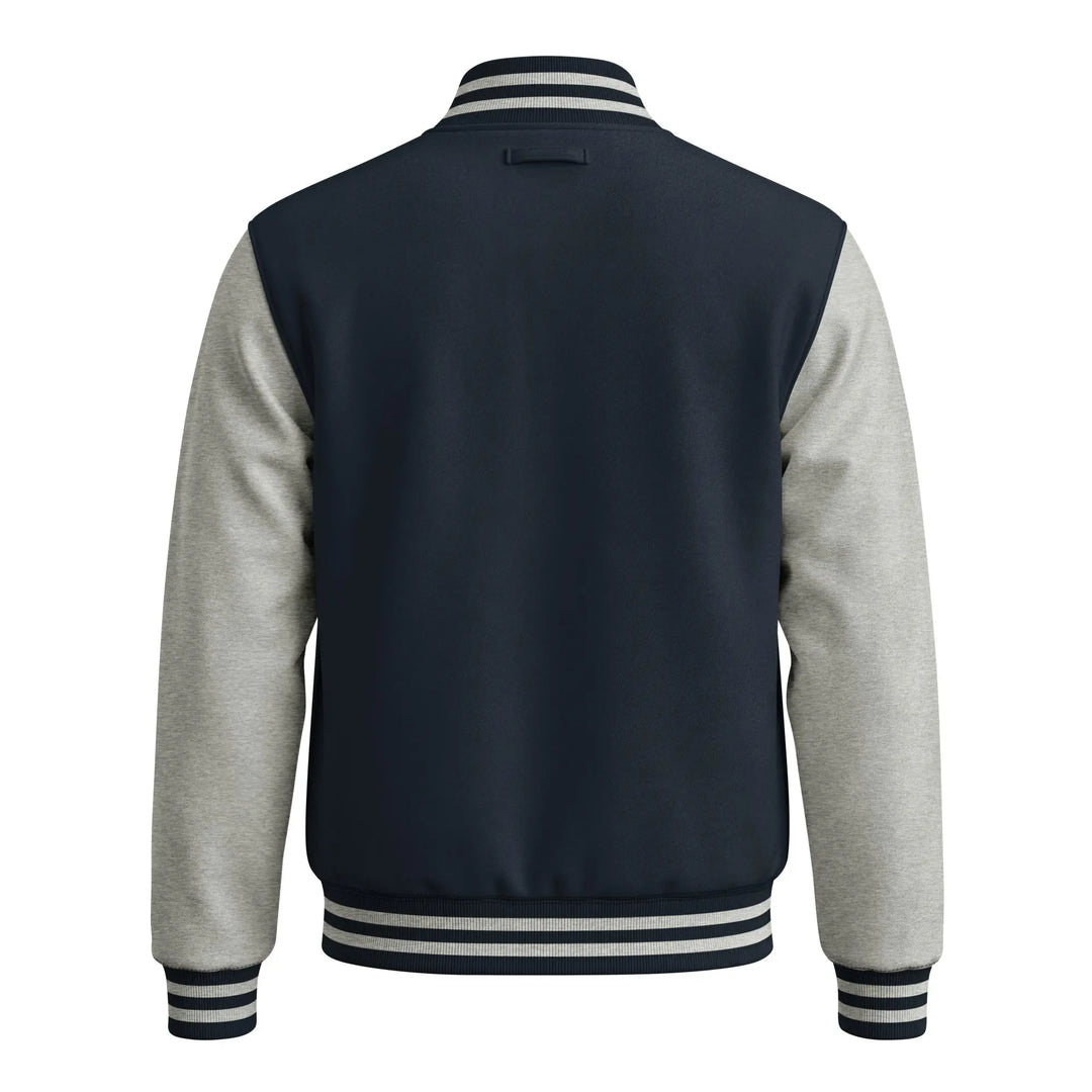 Heavyweight letterman jacket | Carbon Hood GeorgeKenny Design