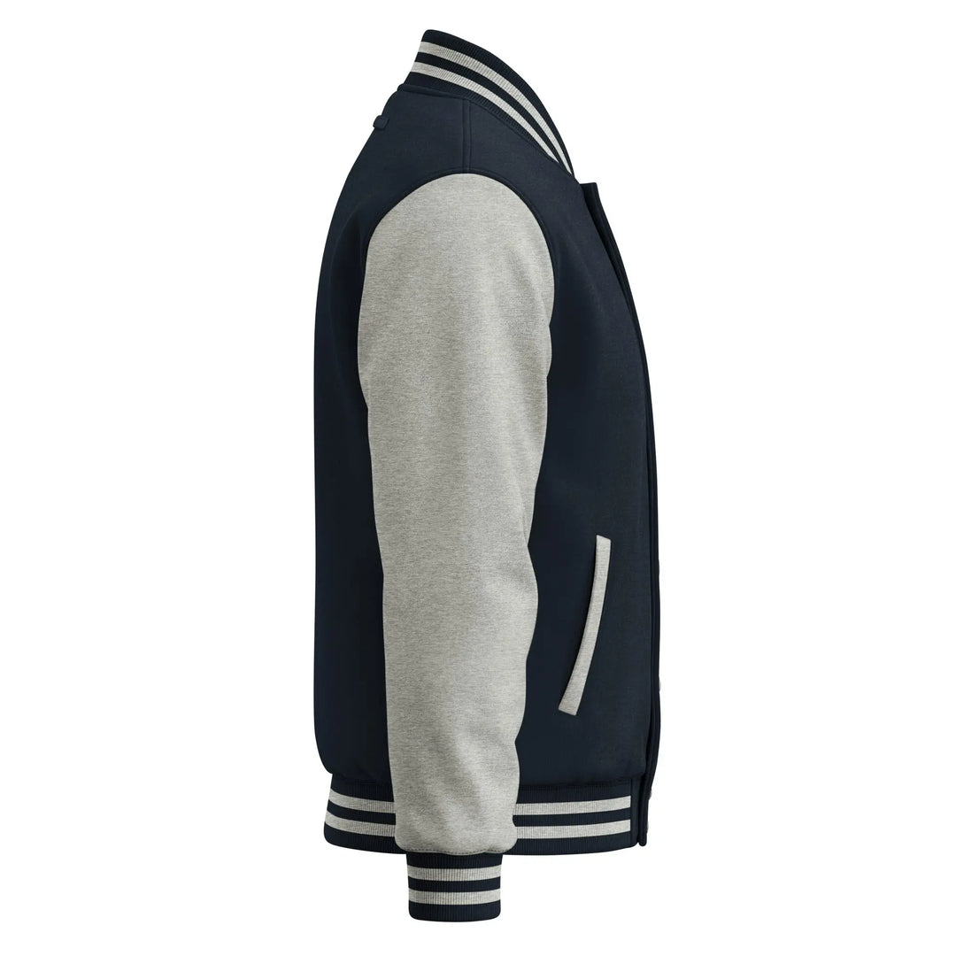 Heavyweight letterman jacket | Carbon Hood GeorgeKenny Design