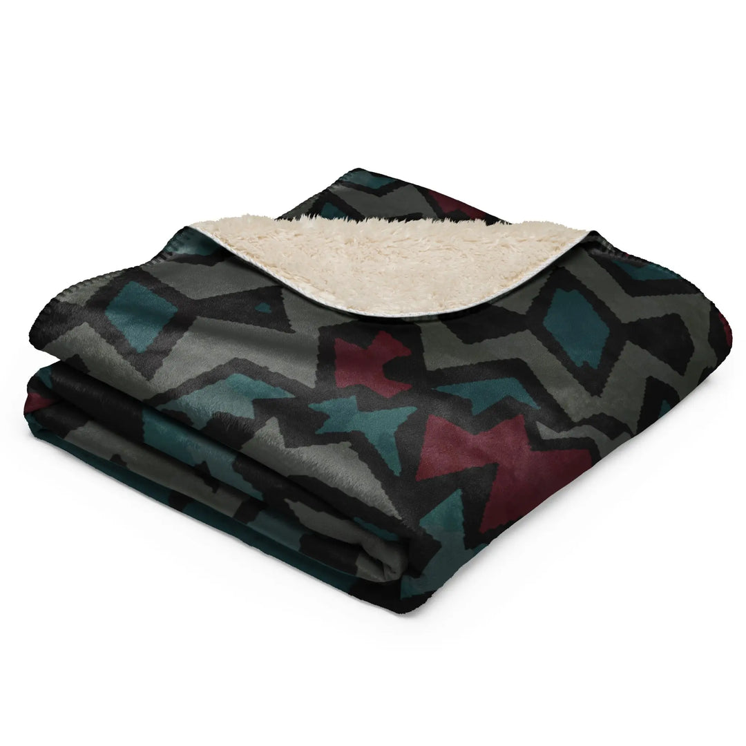 Lounging Pen | Sherpa blanket GeorgeKenny Design