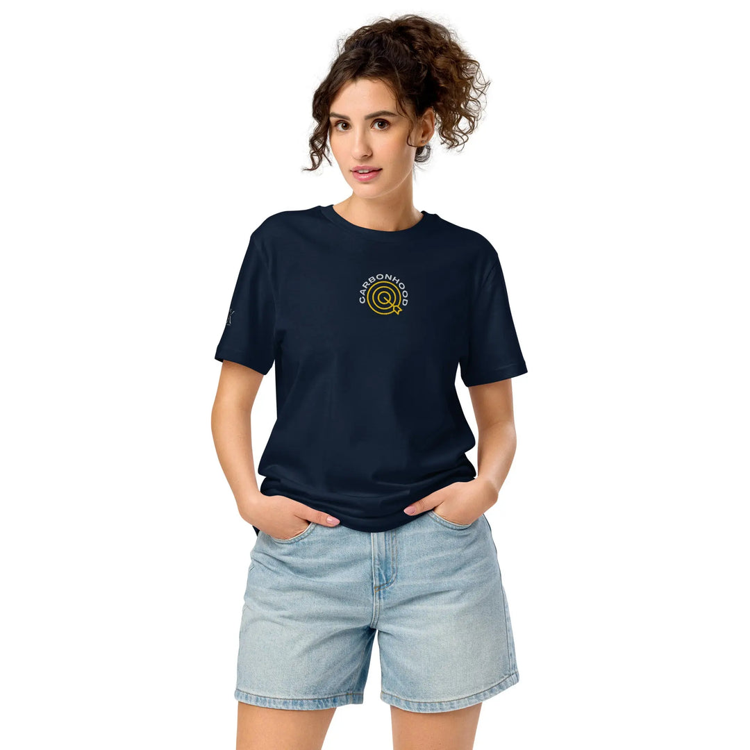 Organic mid-light t-shirt | CarbonHood GeorgeKenny Design