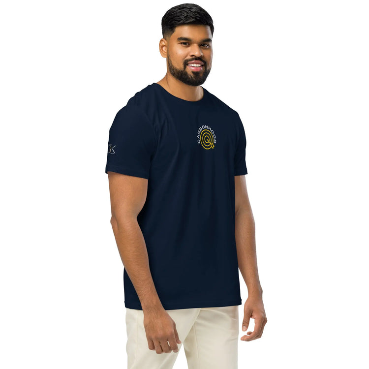Organic mid-light t-shirt | CarbonHood GeorgeKenny Design