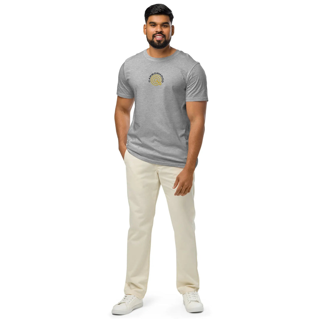 Organic mid-light t-shirt | CarbonHood GeorgeKenny Design