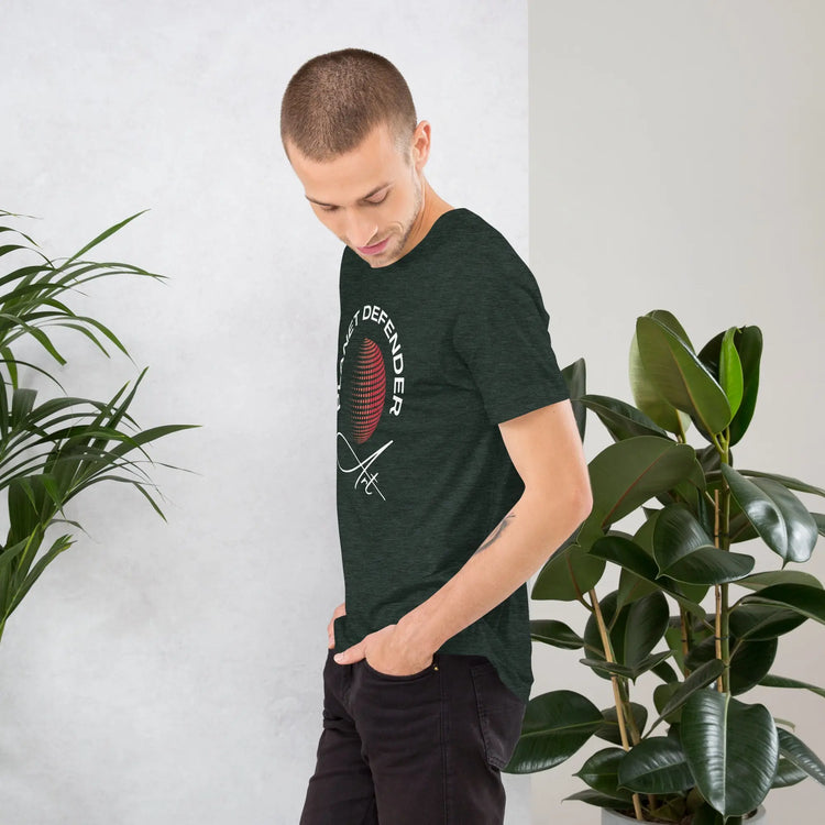 Planet Defender | Soft ring-spun cotton T-shirt GeorgeKenny Design