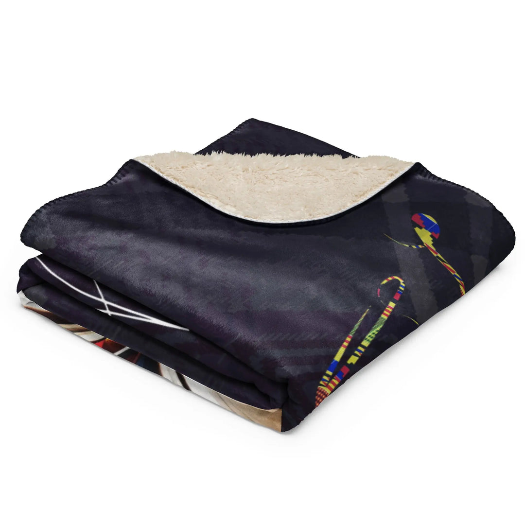 Sherpa blanket GeorgeKenny Design