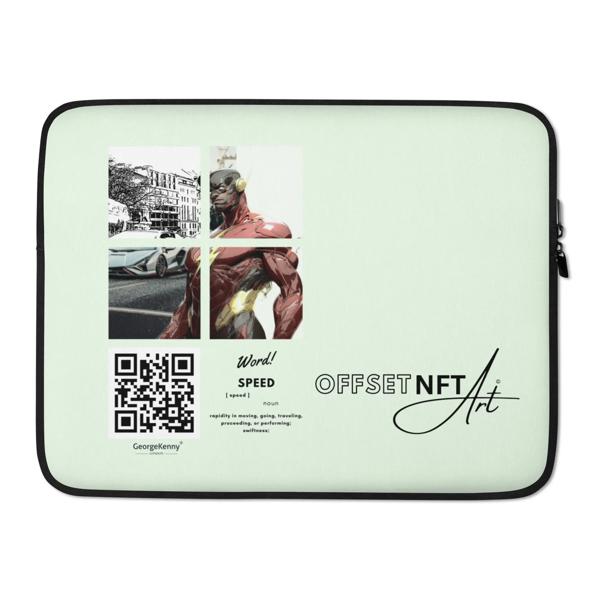 Speed | Word Art | Laptop Sleeve – GeorgeKenny Design