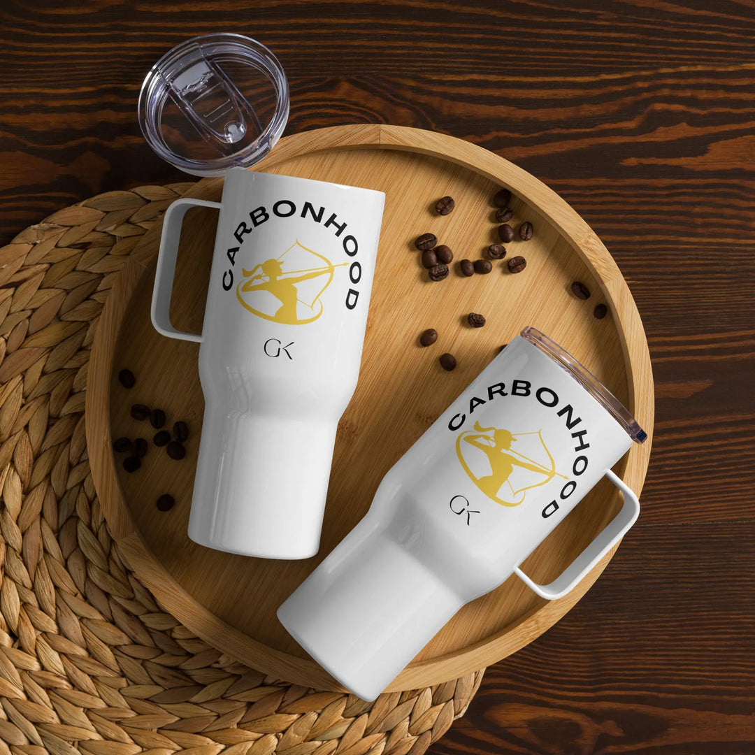 Travel mug with a handle GeorgeKenny Design