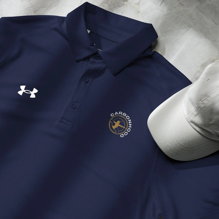 Under Armour® men's polo | Carbon Hood GeorgeKenny Design