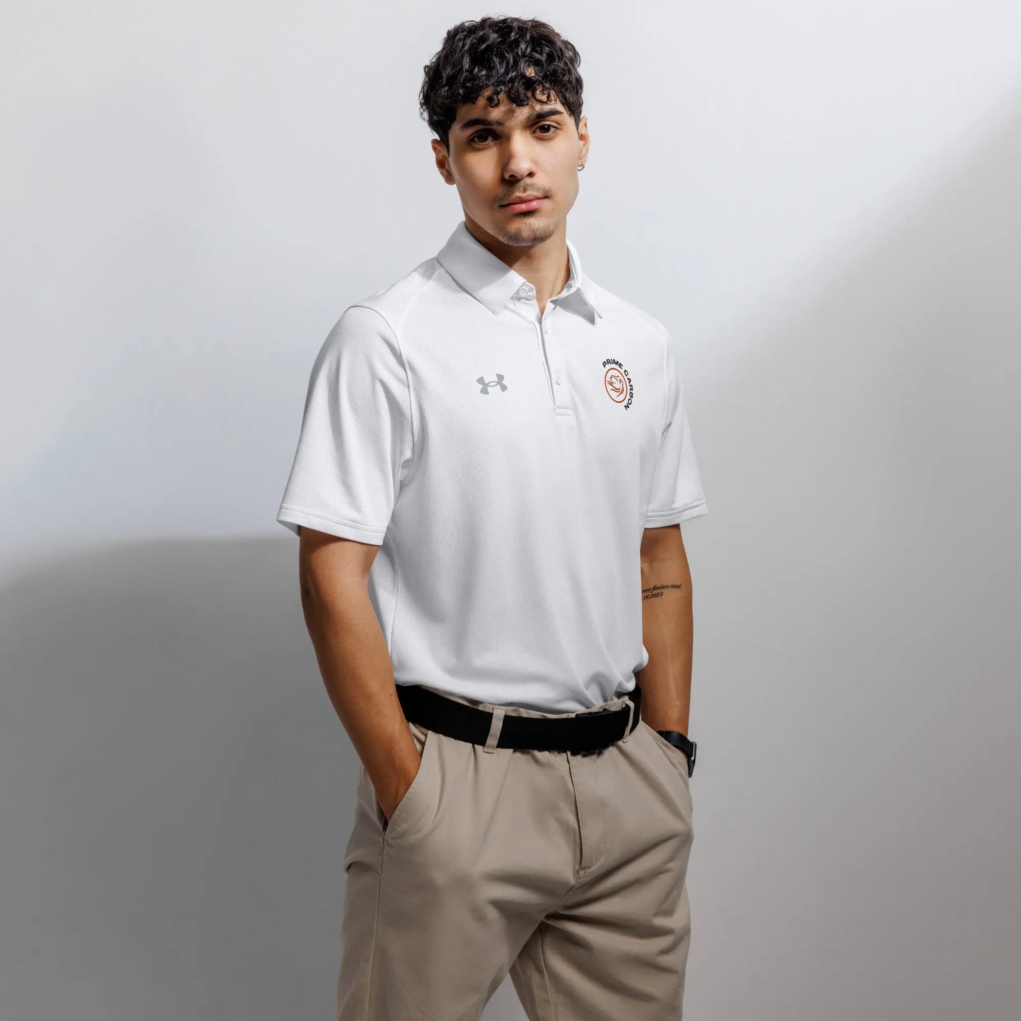 Under Armour® men's polo | Prime Carbon GeorgeKenny Design